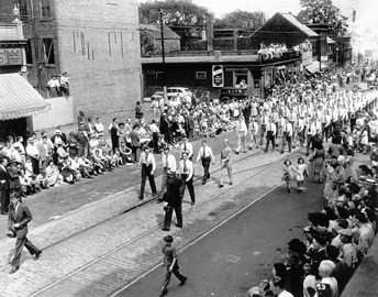 In June 1946 congressional candidate John F Kennedy far left leads the - photo 12