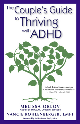 Kohlenberger Nancie - The Couples Guide to Thriving with ADHD