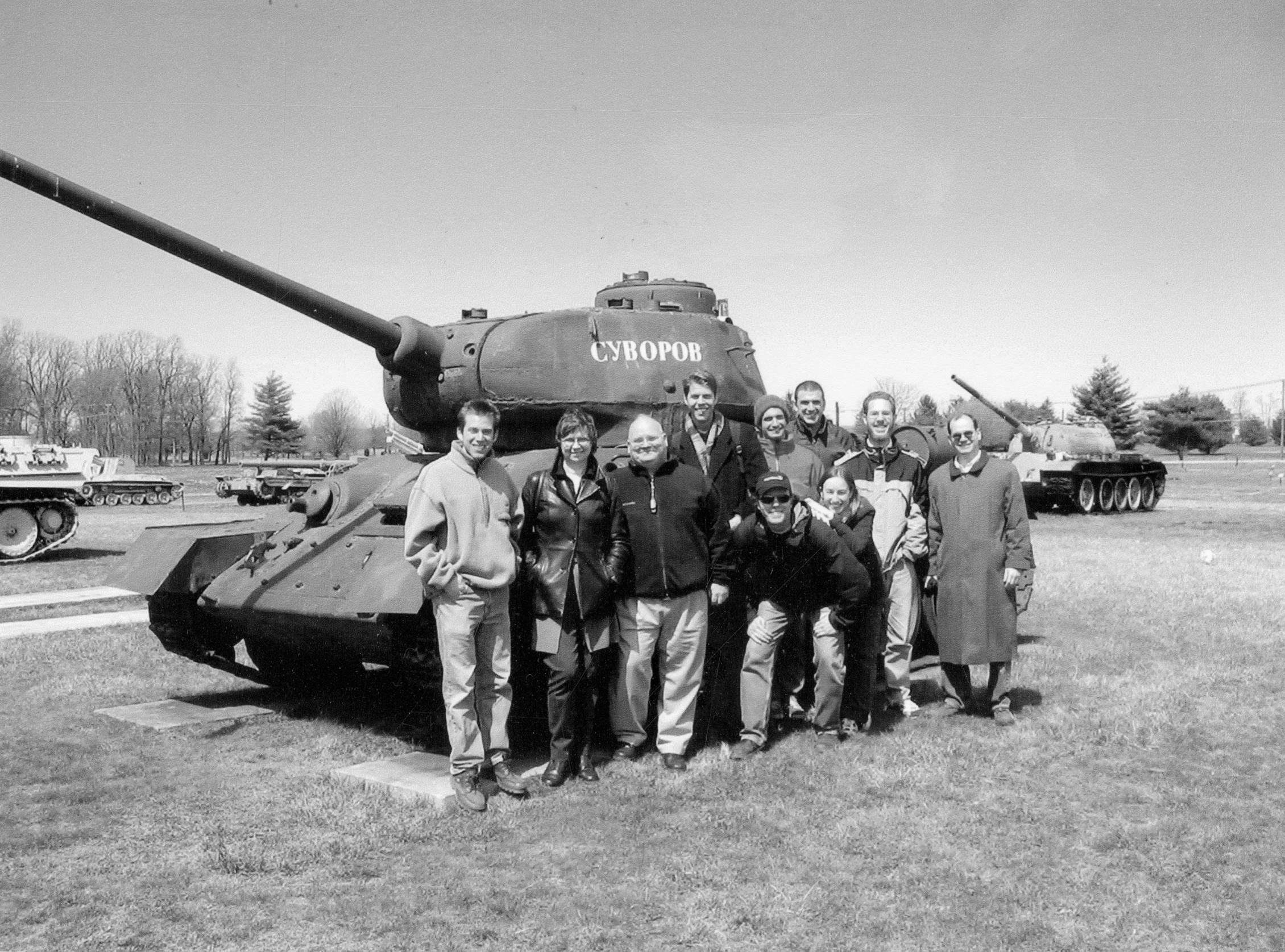 FIGURE 1 At the Aberdeen Proving Ground Spring 2004 with a group of PhD - photo 4