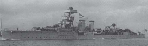 HMS Coventry a Ceres class cruiser that lost her original 6-inch guns during - photo 4