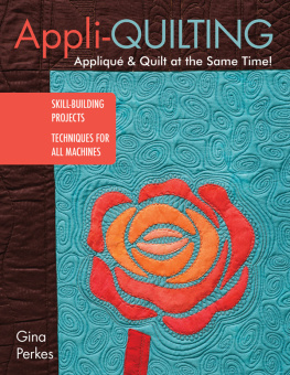 Koolish Lynn Appli-Quilting: applique & quilt at the same time!