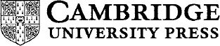 CAMBRIDGE UNIVERSITY PRESS Cambridge New York Melbourne Madrid Cape Town - photo 1