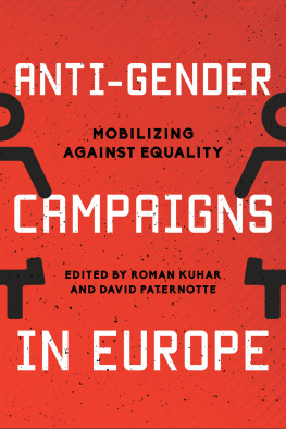 Kuhar - Anti-Gender Campaigns in Europe