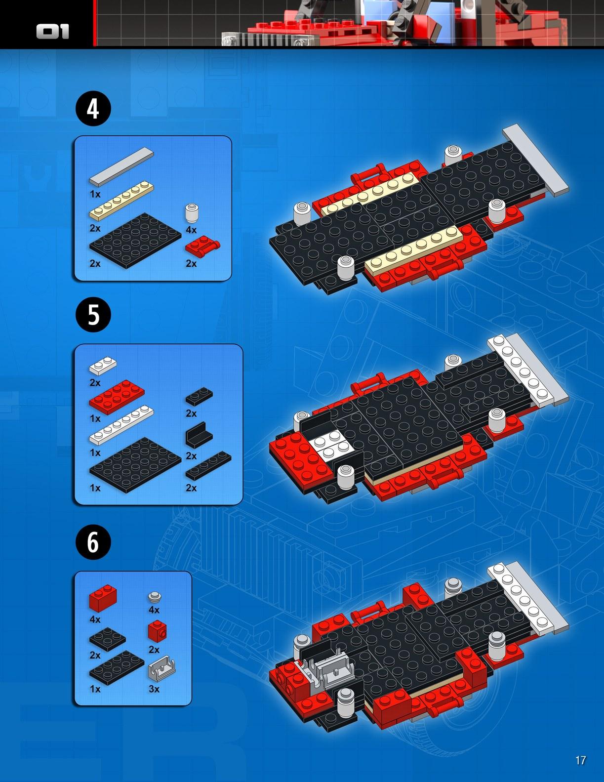 LEGO build-it book Volume 1 amazing vehicles - photo 19