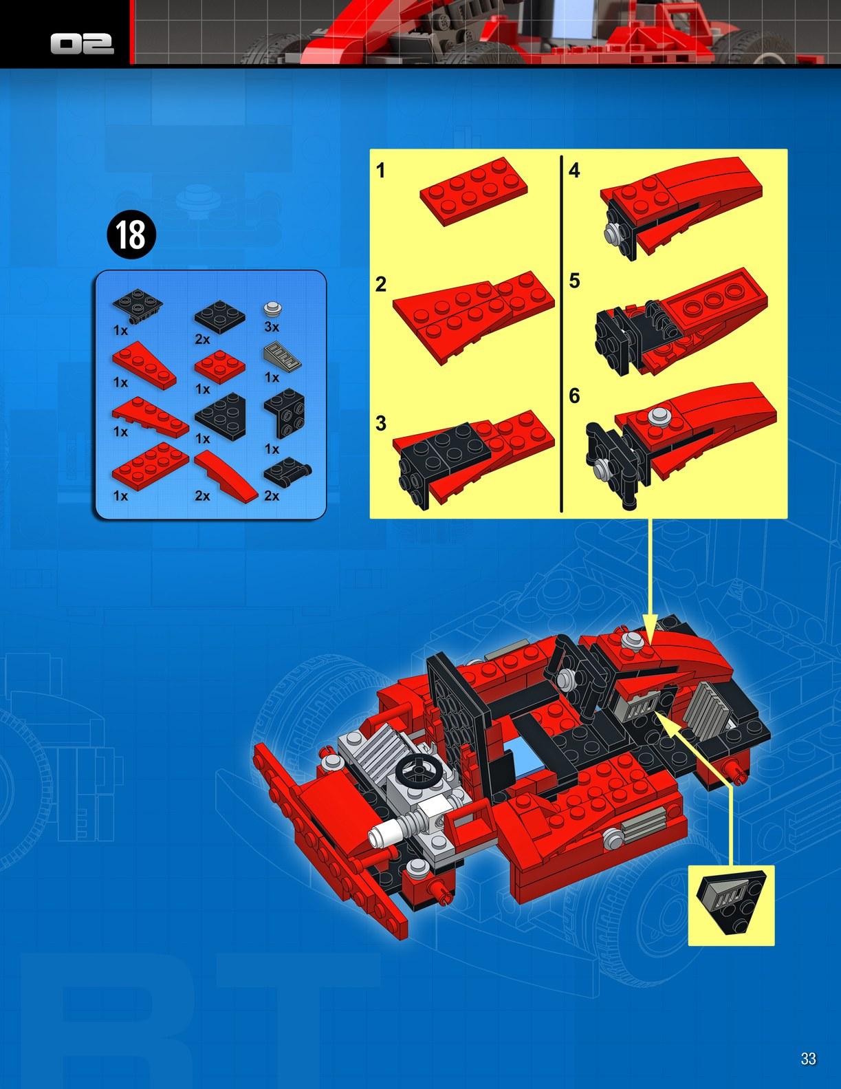 LEGO build-it book Volume 1 amazing vehicles - photo 35