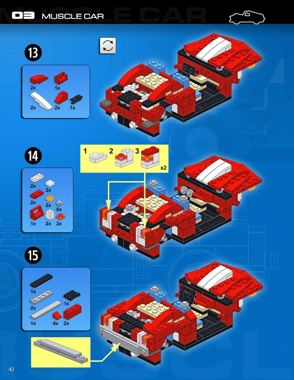 LEGO build-it book Volume 1 amazing vehicles - photo 42