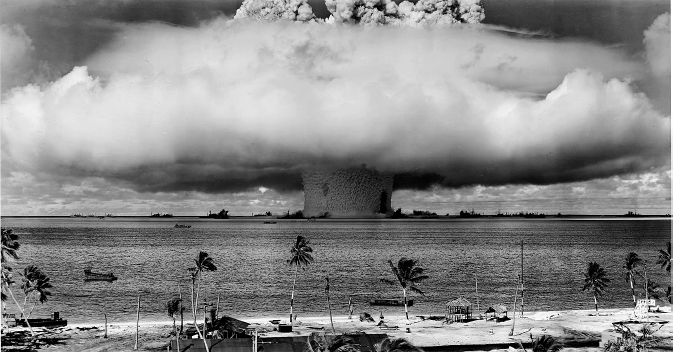 The Baker bomb at Operation Crossroads July 25 1946 was 21 kilotons one and - photo 7