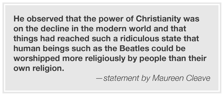 The meteoricdevelopment of the Beatles music had left the screaming - photo 1