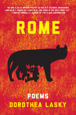Lasky - Rome: poems