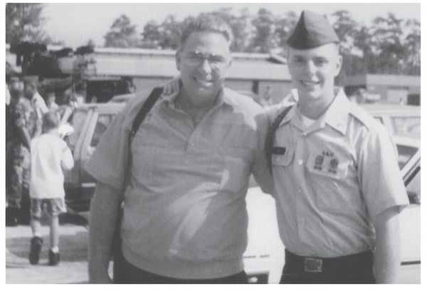 Brian Legg and David after Davids completion of US Army boot camp at Fort - photo 5