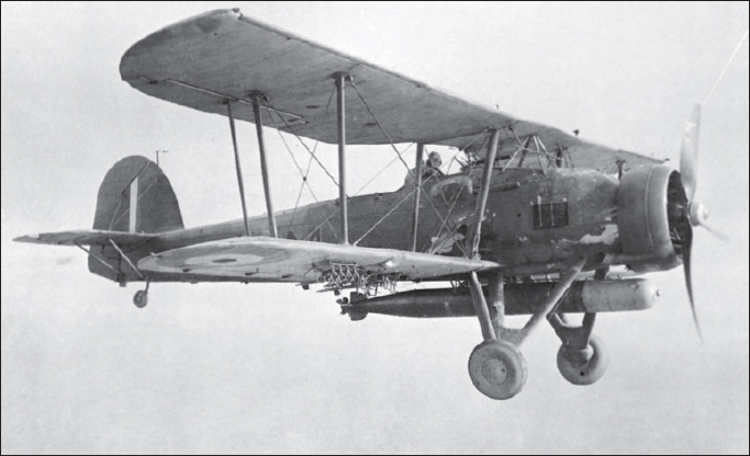 The raid on Taranto was carried out by Fairey Swordfish aircraft of the Fleet - photo 4