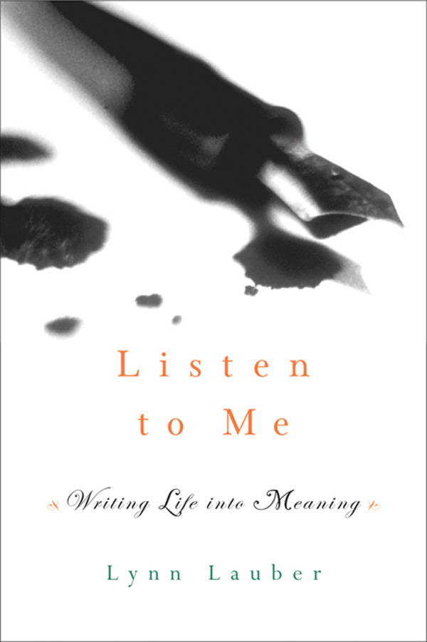 Listen to me writing life into meaning - image 1