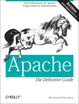 Laurie Ben - Apache: the definitive guide