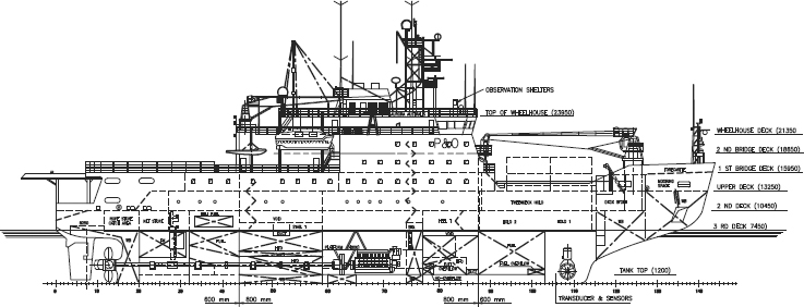 Courtesy of PO Maritime Services taken from full General Arrangement plan - photo 3