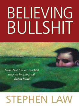 Law - Believing bullshit: how not to get sucked into an intellectual black hole