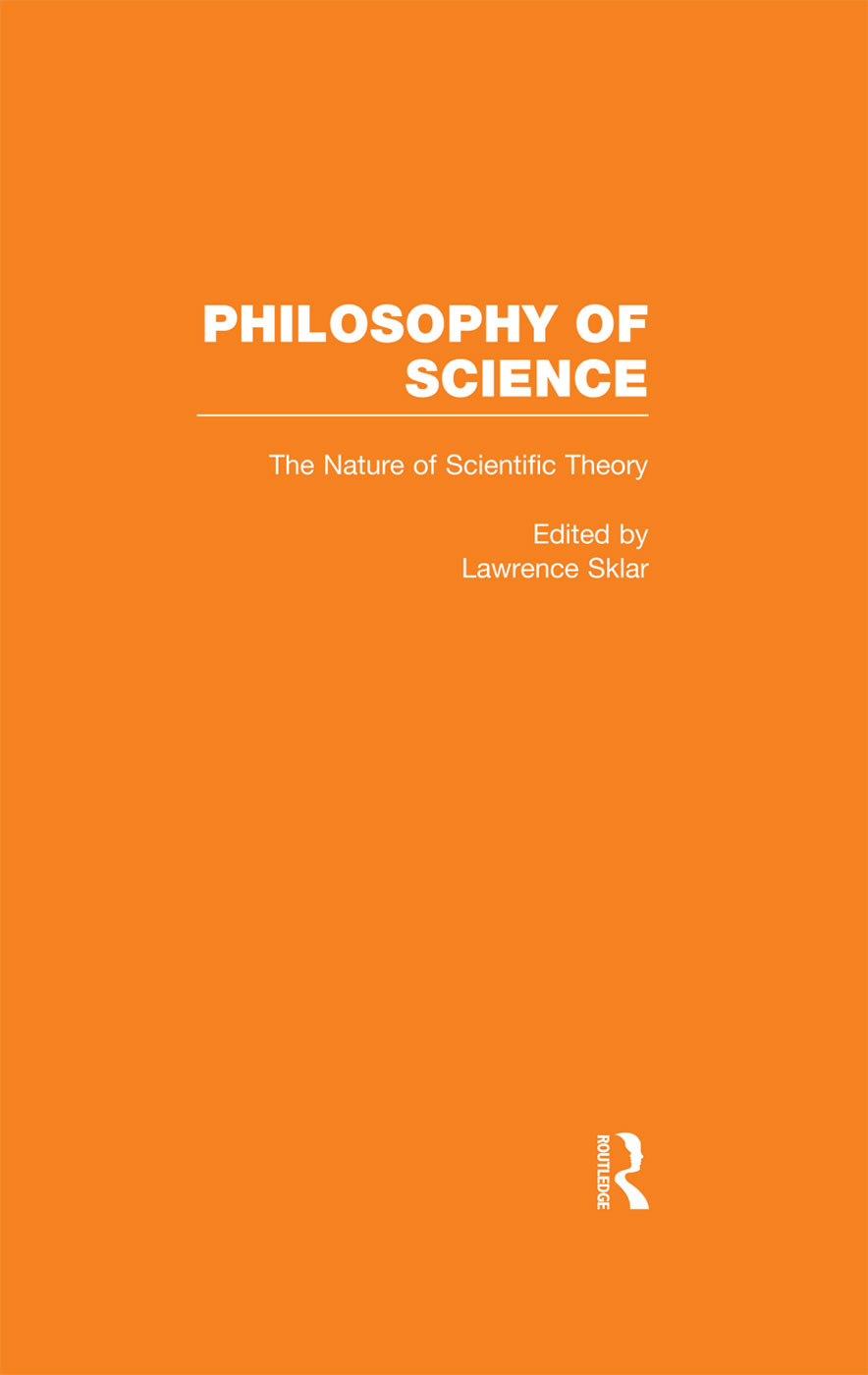 The Philosophy of Science A Collection of Essays Series Editor Lawrence Sklar - photo 1