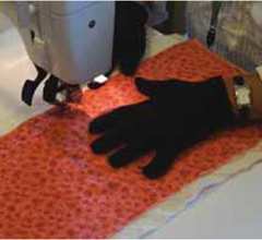 Practice stitching on quilt sandwiches from scrap fabric and batting Dont - photo 9