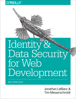 LeBlanc Jonathan - Identity and data security for web development: best practices