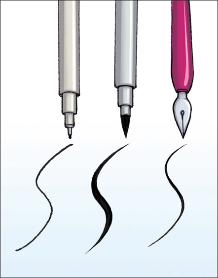 Using Different Pens Use a fine-tipped pen for smooth consistent lines To - photo 5