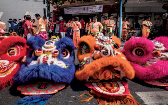 Lion dances are often performed during Chinese New Year but also during other - photo 3