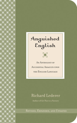 Lederer - Anguished English