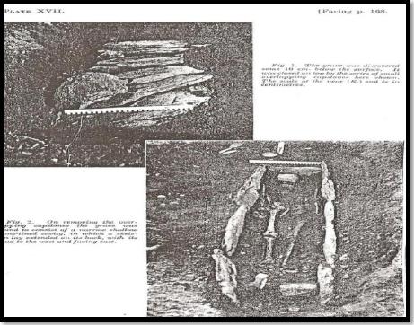 Photograph of the Long Stone Cist found at Tinnapark 1944 Royal Society of - photo 5