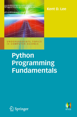 Lee - Python Programming Fundamentals [recurso electrónico]