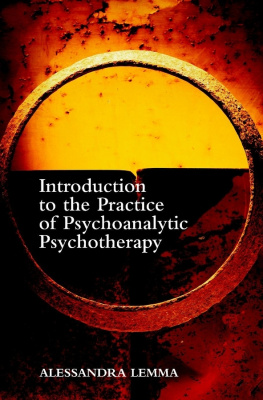 Lemma - Introduction to the Practice of Psychoanalytic Psychotherapy