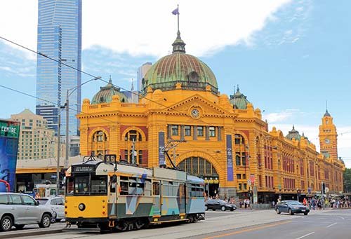 Flinders Street Station in Melbourne bathing boxes in Brighton - photo 6