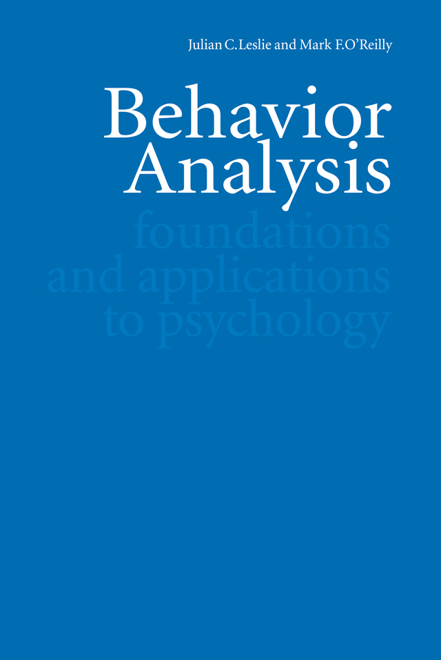 Behavior Analysis Behavior Analysis Foundations and Applications to - photo 1