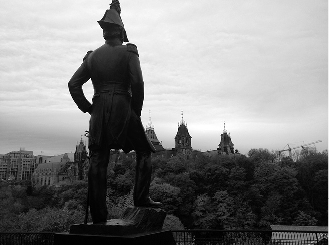 A 1971 statue of Lieutenant-Colonel John By 17791836 founder of Bytown - photo 6