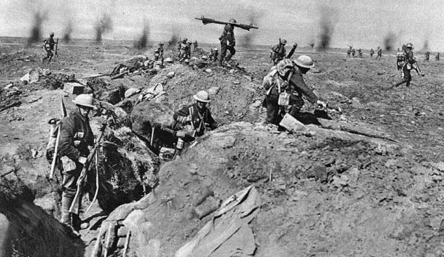 Leaving the trenches over the top From Ray Menterzs Photos of the Great War - photo 16