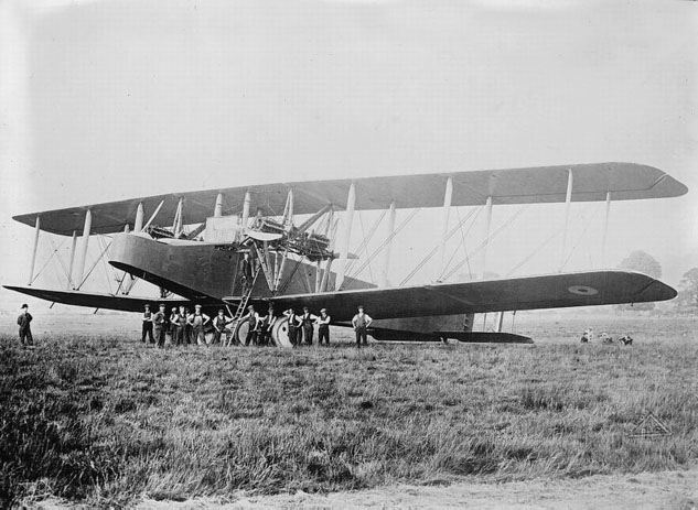 The giant Handley Page bomber From Ray Mentzers Photos of the Great War - photo 22