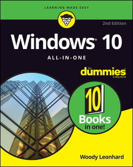 Leonhard Windows 10 All-In-One For Dummies