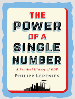 Lepenies - The power of a single number: a political history of GDP