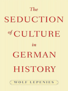 Lepenies - The Seduction of Culture in German History