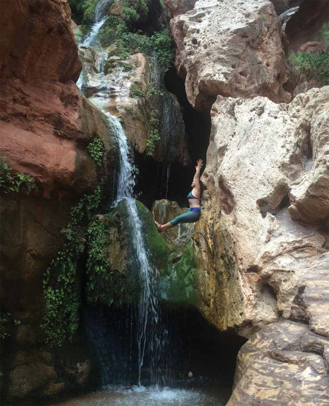 Striking a pose at Elves Chasm in Grand Canyon I like to compare the yogic - photo 6