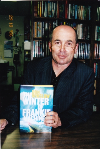 Winslow at a book signing for The Winter of Frankie Machine in 2006 Winslow - photo 8