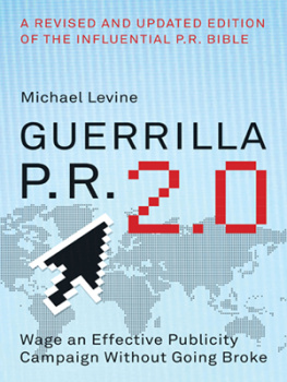 Levine Guerrilla PR 2.0