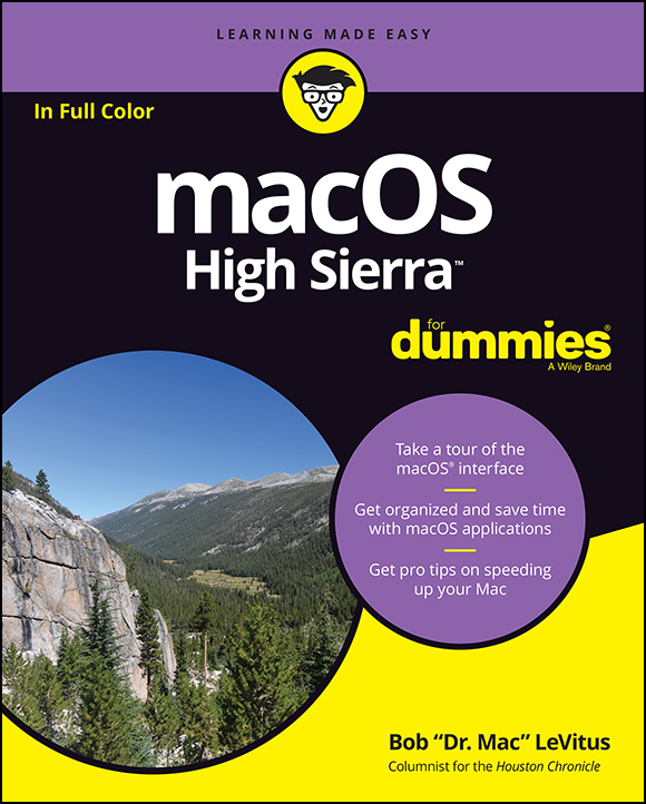 macOS High Sierra For Dummies Published by John Wiley Sons Inc 111 River - photo 1