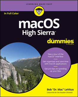 LeVitus - MacOS X For Dummies