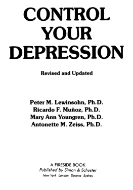 Lewinsohn Peter Control Your Depression