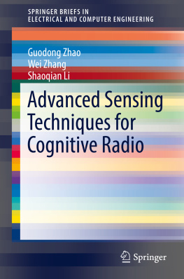 Li Shaoqian Advanced Sensing Techniques for Cognitive Radio