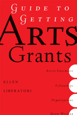Liberatori Guide to Getting Arts Grants