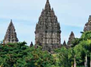 Prambanan an ancient temple A street in Yogyakarta A modern - photo 2