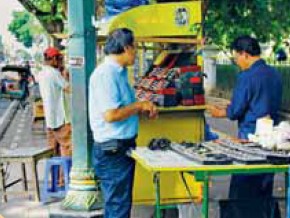 A street vendor L ife in Indonesia is influenced by the hot and humid - photo 5