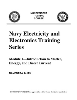 Naval Education Introduction to Matter, Energy, and Direct Current