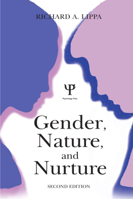 Lippa Richard A. - Gender, Nature, and Nurture