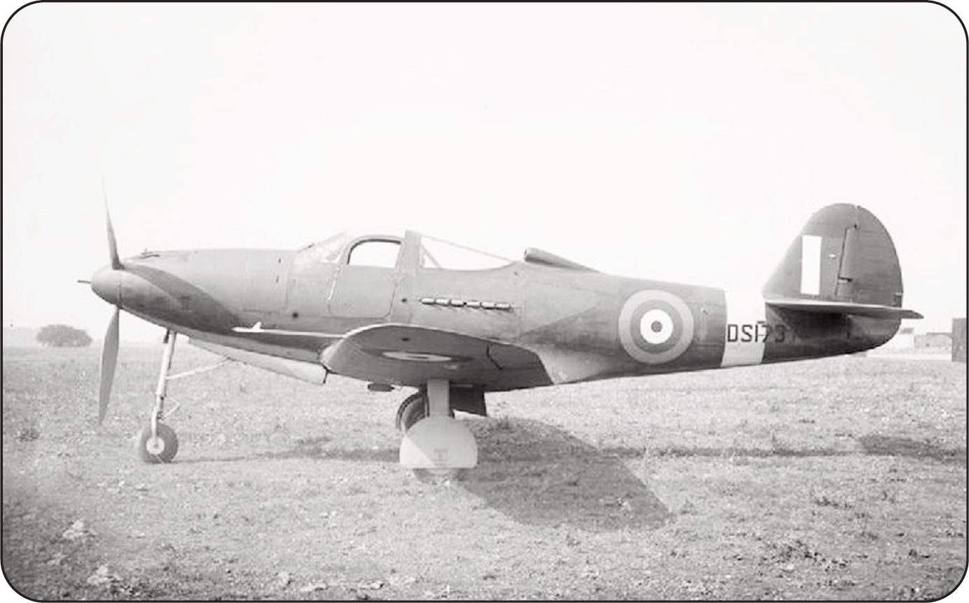 P-39C DS173 taken shortly after its arrival in the UK in July 1941 The lack of - photo 1