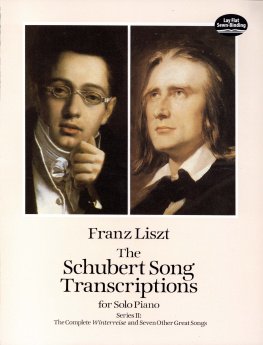 Liszt - The Schubert Song Transcriptions for Solo Piano/Series II: the Complete Winterreise and Seven Other Great Songs